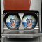 Edge Collections - Multicolor - Coastal Tropical Car Coasters for Cup Holders